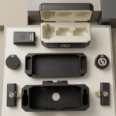 Case para Hollyland Lark M2 Combo — vista 3