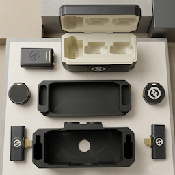 Case for Hollyland Lark M2 Combo — vista 3