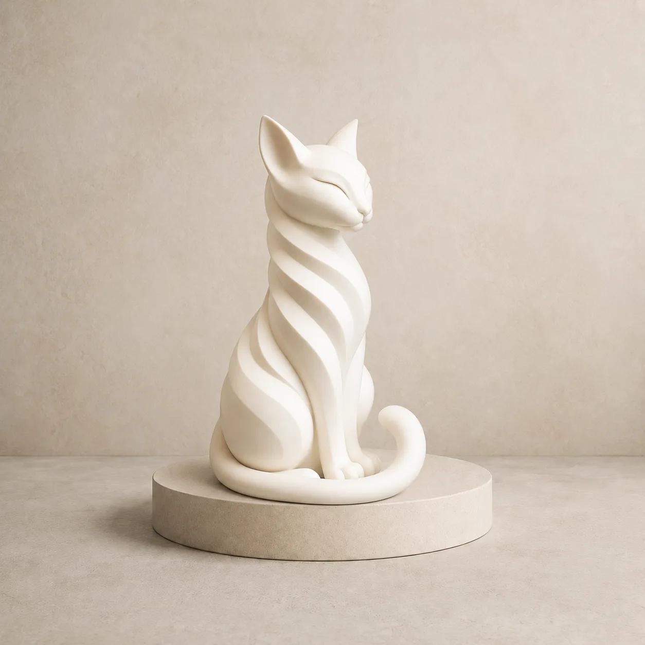 Escultura Gato